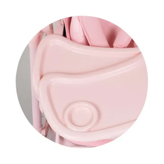 Slika 2u1 hranilica i ljuljačka Melba Powder Pink - Chipolino