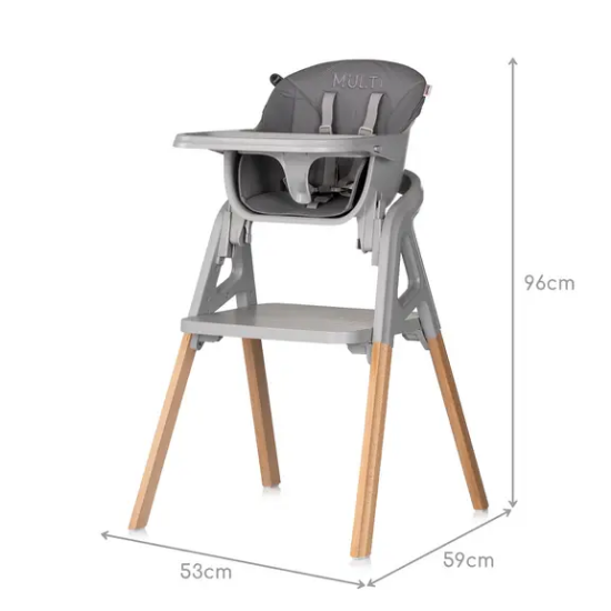 Slika 4u1 hranilica Multi Charcoal - Chipolino