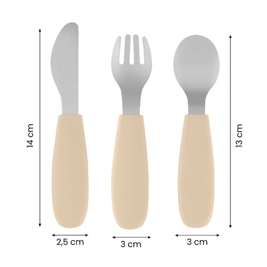 Slika Silikonska grickalica za zube Figures, 0 m+ PETITE&amp;MARS
