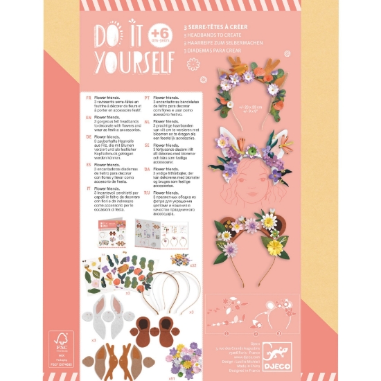 Slika Kreativni set Napravi sam - Cvjetniprijatelji