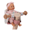 Slika Sjedalo za bebe za bicikl Pink - Little Dutch