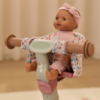 Slika Sjedalo za bebe za bicikl Pink - Little Dutch