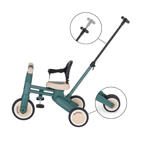 Slika Tricikl Drift 4 u 1, Misty Green PETITE&amp;MARS 
