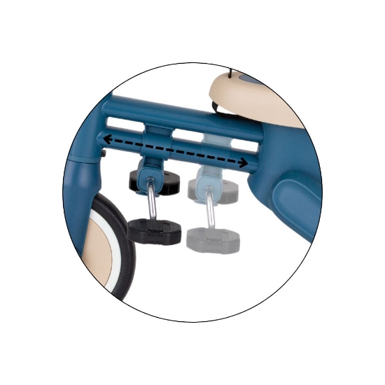 Slika Tricikl Drift 4 u 1, Ocean Blue PETITE&amp;MARS 