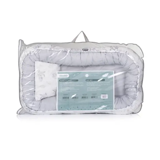 Slika Gnijezdo za bebe Baby Nest Grey Bunny - Chipolino