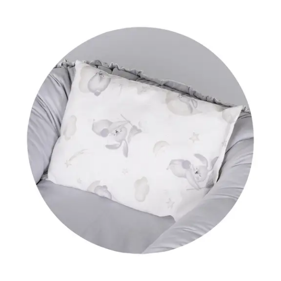 Slika Gnijezdo za bebe Baby Nest Grey Bunny - Chipolino