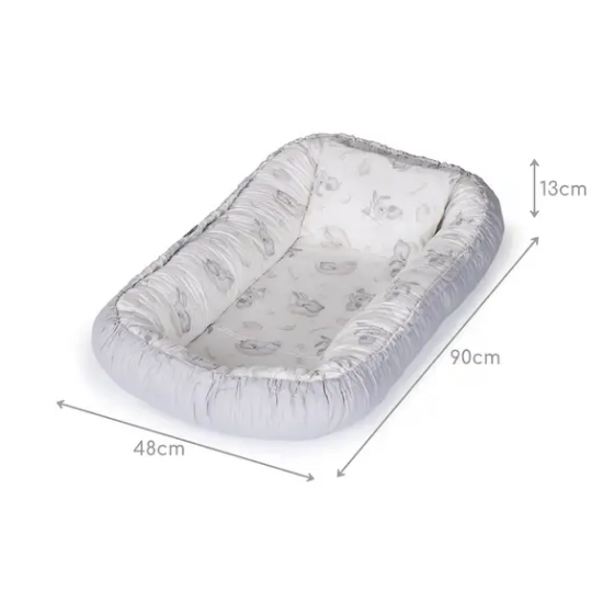 Slika Gnijezdo za bebe Baby Nest Grey Bunny - Chipolino