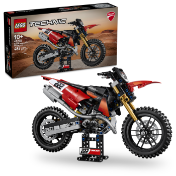 Slika 42238 Motocikl Ducati Desmo450 MX Factory LEGO® TECHNIC™ 
