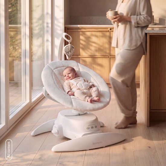 Slika Iris Close&Cosy električna ljuljačka Lionelo 