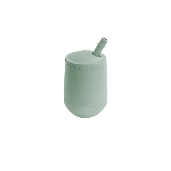 Slika Silikonska čaša sa slamkom Mini Cup + Straw Training System – ezpz  