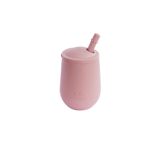 Slika Silikonska čaša sa slamkom Mini Cup + Straw Training System – ezpz  