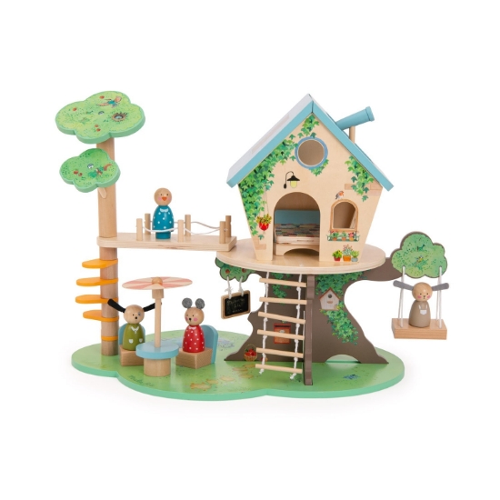 Slika Kućica na drvetu La Grande Famille Moulin Roty drvena