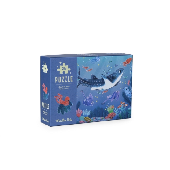 Slika Puzzle koje svijetle u mraku Les Aventures de Paulie Moulin Roty 