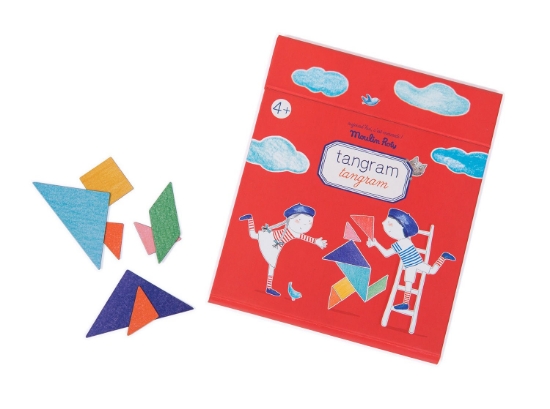 Slika Magnetski tangram Aujourd’hui c’est Mercredi Moulin Roty 