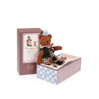 Slika Plišana lutka medvjed Les Minouchkas Baba Moulin Roty