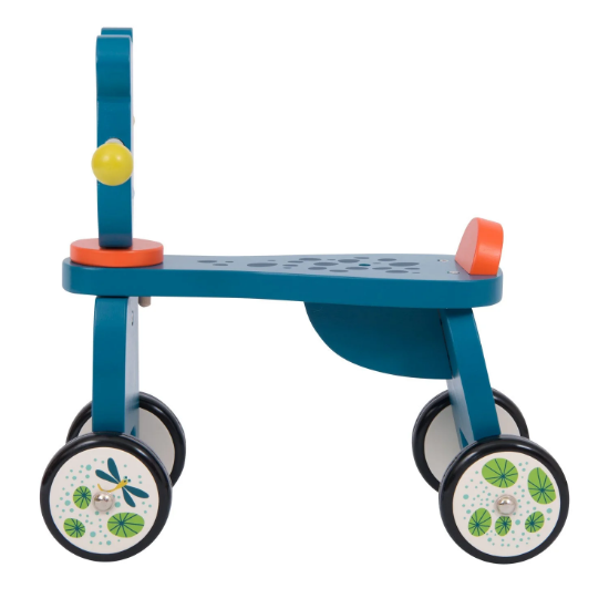 Slika Drvena guralica pantera Zimba Dans la Jungle Moulin Roty 
