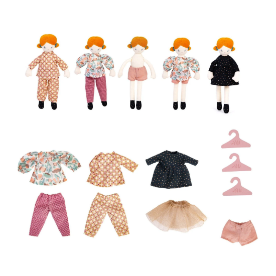 Slika Kofer garderoba Les Parisiennes Moulin Roty 