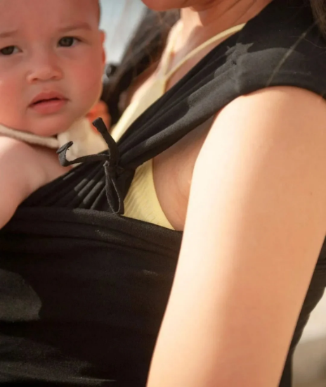 Slika Ergonomska nosiljka za bebe Carry & Pack Mama Hangs 