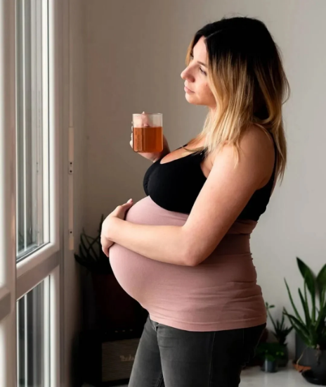 Slika Traka za podršku trbuha i kontakt koža na kožu From Bump to Baby Mama Hangs 