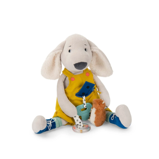 Slika Velika senzorna igračka psić Pilou Puce & Pilou Moulin Roty 