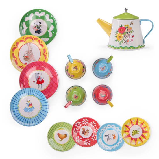 Slika Metalni set za čaj La Grande Famille Moulin Roty 