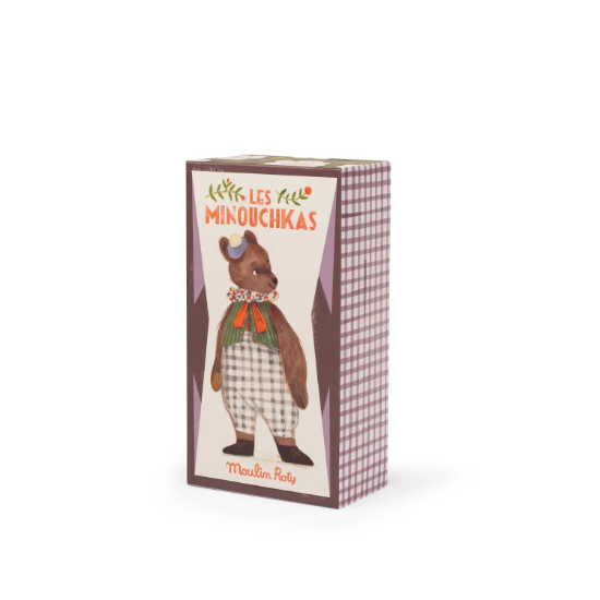 Slika Plišana lutka medvjed Baba Les Minouchkas Moulin Roty 