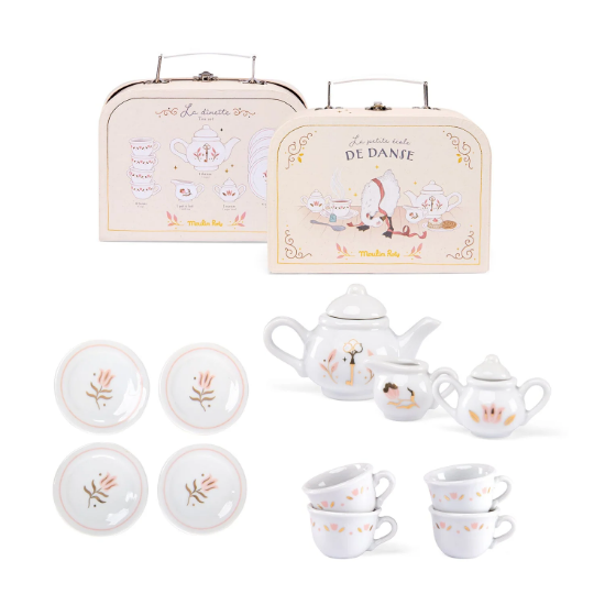 Slika Keramički set za čaj La Petite École de Danse Moulin Roty 