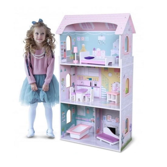 Slika Anna drvena kućica za lutke 4121 Moni Toys 