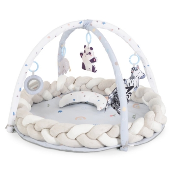 Slika Edukativna igraonica za bebe, siva Moni Toys Naya 