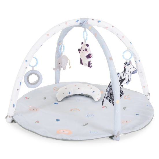 Slika Edukativna igraonica za bebe, siva Moni Toys Naya 