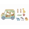 Slika Drveni safari džip TK960, zelena Tooky Toy Animal Jeep 