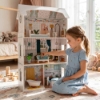 Slika Drvena kućica za lutke 8211 Moni Toys 