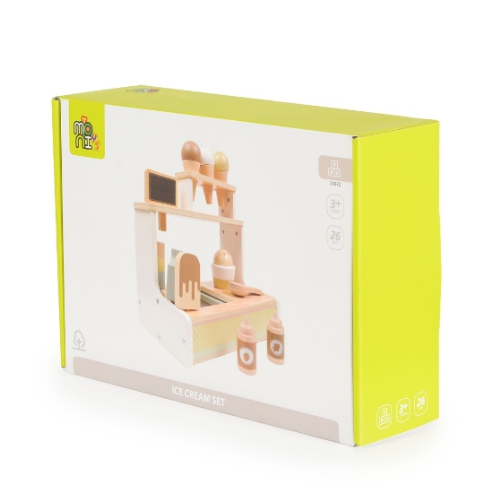 Slika Drveni set sladoleda 24072 Moni Toys 