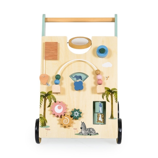 Slika Lala drvena guralica 18m + 24011 Moni Toys 