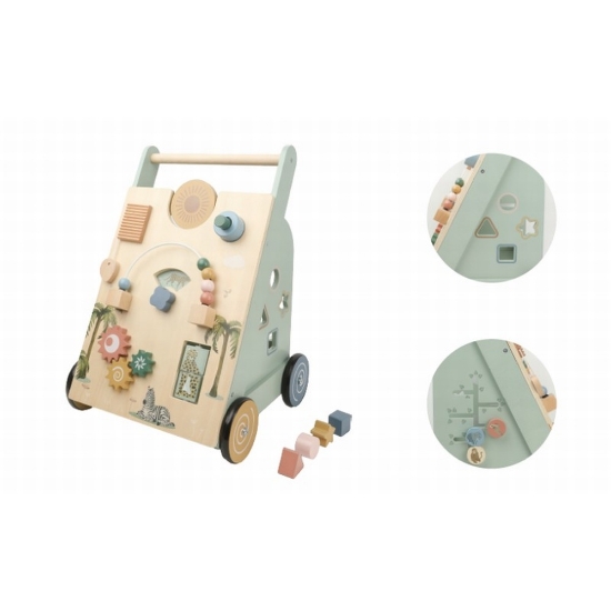 Slika Lala drvena guralica 18m + 24011 Moni Toys 