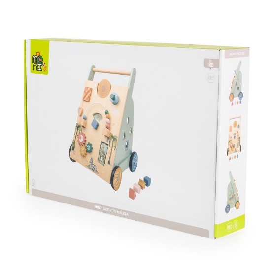 Slika Lala drvena guralica 18m + 24011 Moni Toys 