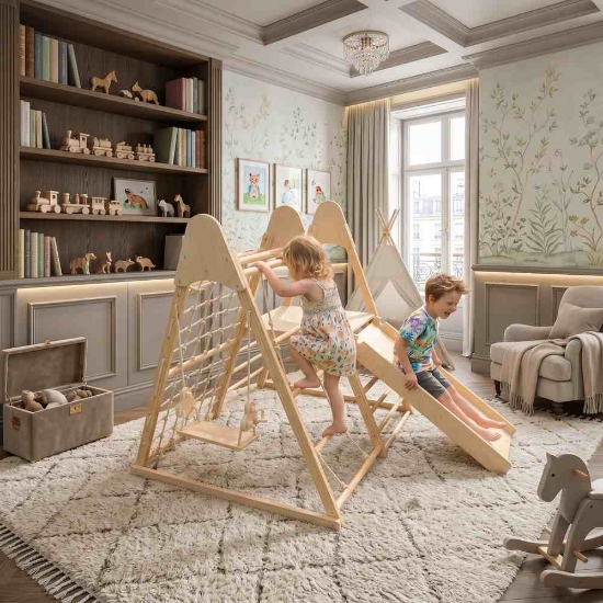 Slika Little Gym drveno igralište BPD773 Moni Toys 