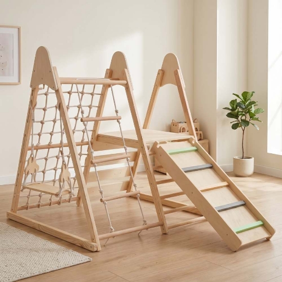 Slika Little Gym drveno igralište BPD773 Moni Toys 