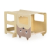 Slika Montessori drveni toranj za učenje 3u1 24446 Moni Toys 