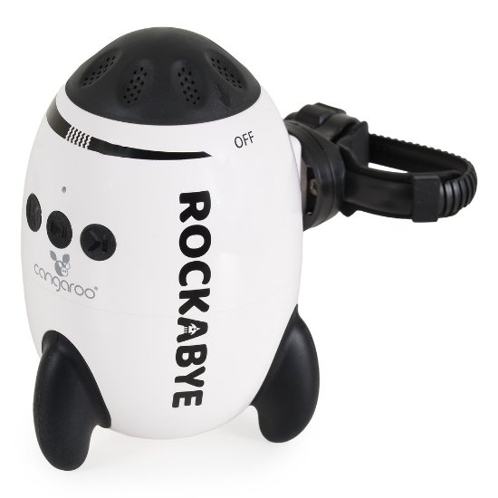 Slika Rockabye uređaj za ljuljanje kolica, bijela Cangaroo 