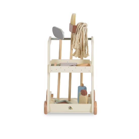 Slika Drveni set za čišćenje 3 god+ W10D787 Moni Toys 
