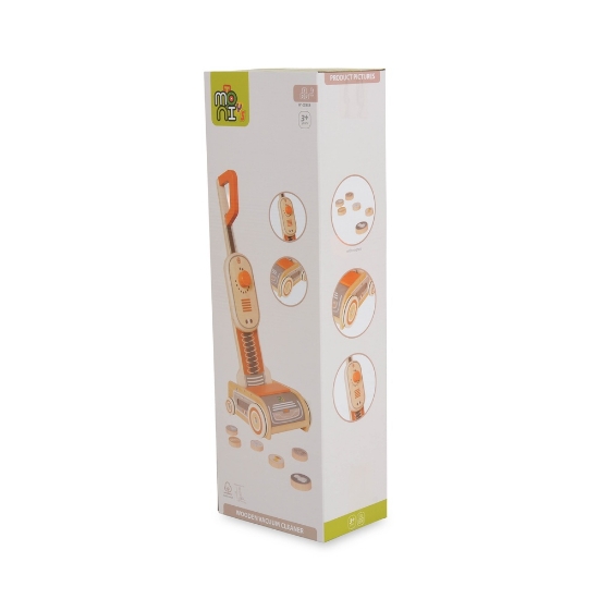 Slika Drveni usisavač za igru 3god + W10D888 Moni Toys 