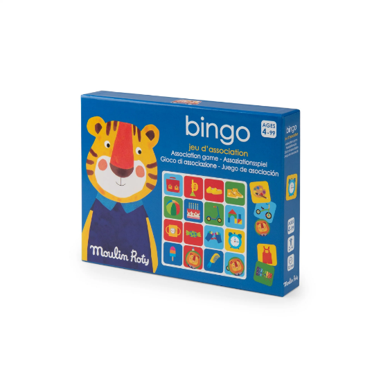 Slika Društvena igra Bingo Les Popipop Moulin Roty 