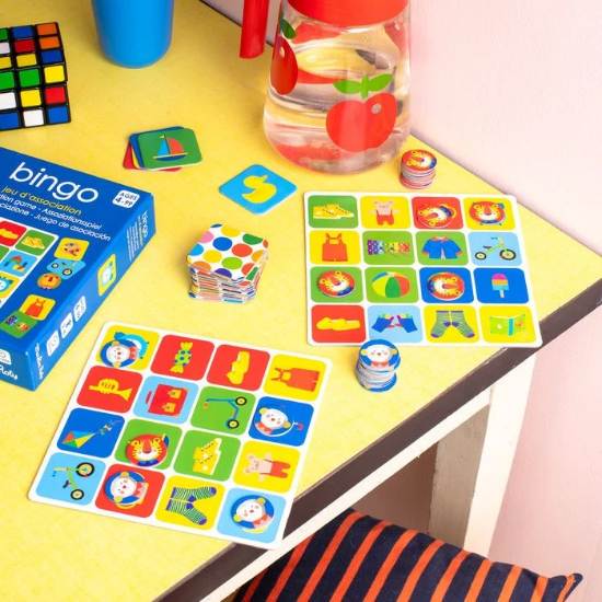 Slika Društvena igra Bingo Les Popipop Moulin Roty 