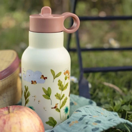 Slika Bočica za vodu Trois Petits Lapins Moulin Roty 