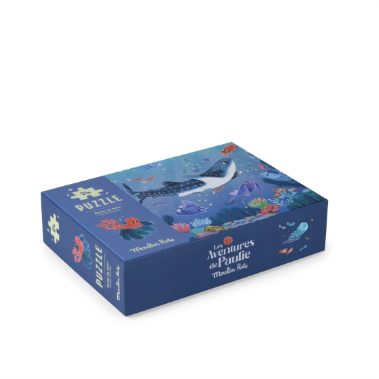 Slika Puzzle koje svijetle u mraku Les Aventures de Paulie Moulin Roty 