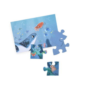 Slika Puzzle koje svijetle u mraku Les Aventures de Paulie Moulin Roty 