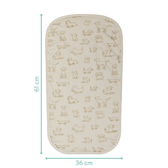 Slika Umetak za podlogu za prematanje Eva 61x36 cm, Dog beige Fillikid 