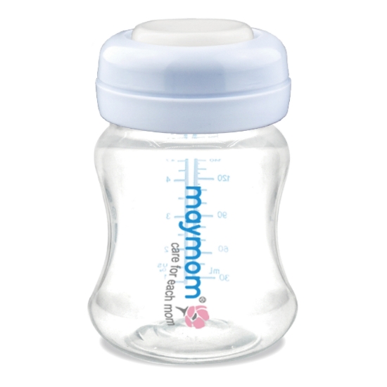 Slika Široko grlo bočica sa silikonskim diskom, 140 ml Maymom 