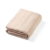 Slika Pletena dekica od merino vune 75x100 cm, svijetlo bež BabyOno 